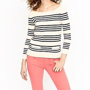 J. Crew Boatneck Popover Sweater
